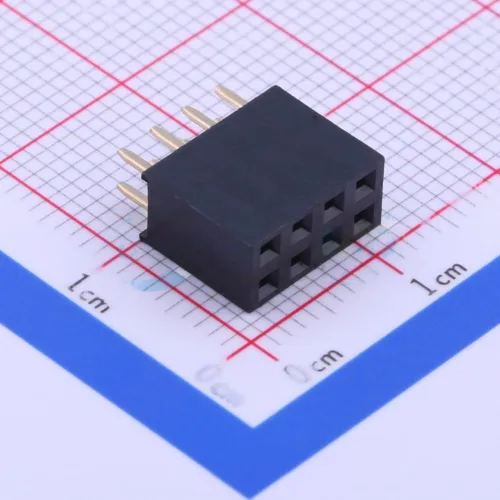 Terminal de Inserción Hembra, 2x4 Pines, 2.54mm Terminal de Inserción Hembra, 2x4 Pines, 2.54mm