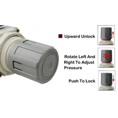Filtro de Aire Neumatico, 14 BSP Regulador de Presion, Modelo AW2000-02_5 Filtro de Aire Neumático, 1/4 BSP Regulador de Presión, Modelo AW2000-02