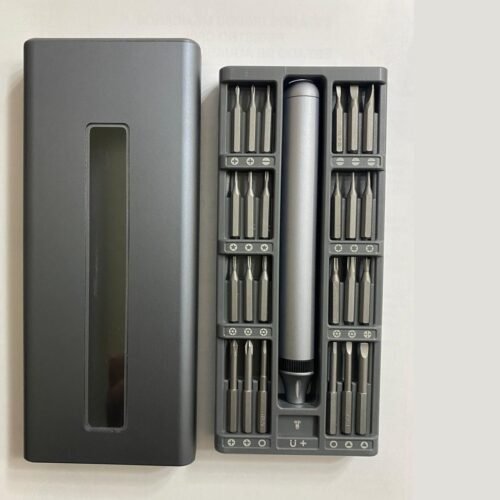 Destornillador Eléctrico Inalámbrico Recargable, 48 puntas de Acero