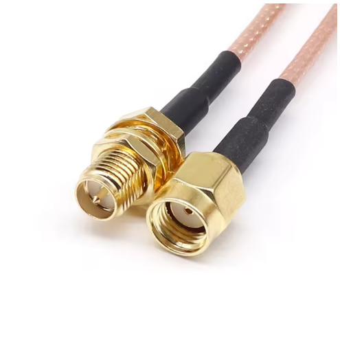 Cable de Extension (30cm) de Antena, con Puntas RP-SMA Hembra a RP-SMA Macho Cable de Extensión (30cm) de Antena, con Puntas RP-SMA Hembra a RP-SMA Macho